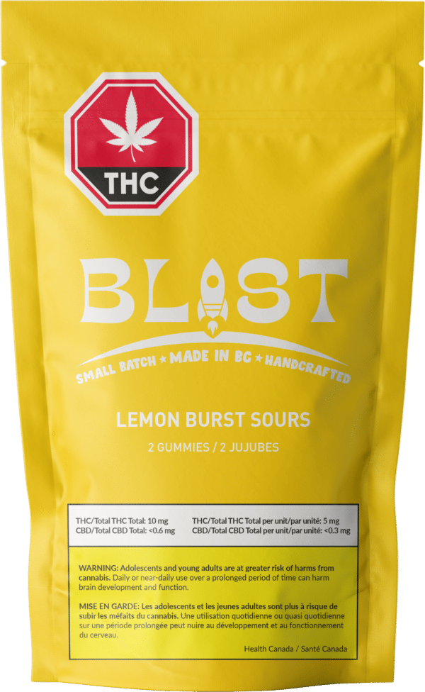Lemon Burst Sours Gummy - Image 4