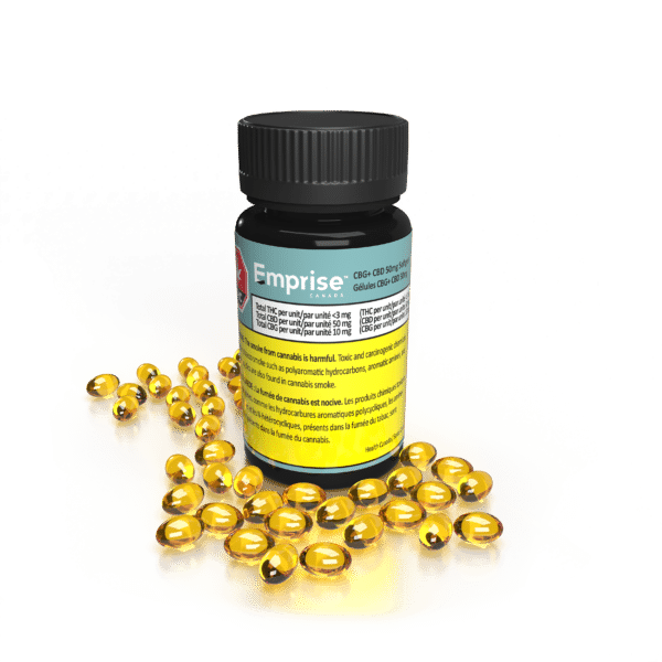 Gélules CBG+CBD 50mg