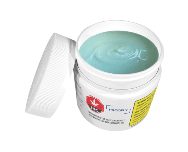 Gel rafraîchissant de soulagement au CBD Extra Fort - Image 2