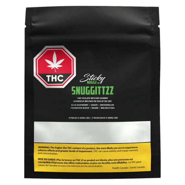 Snuggittzz Gummy infusé d'isolat de CBD - Image 2