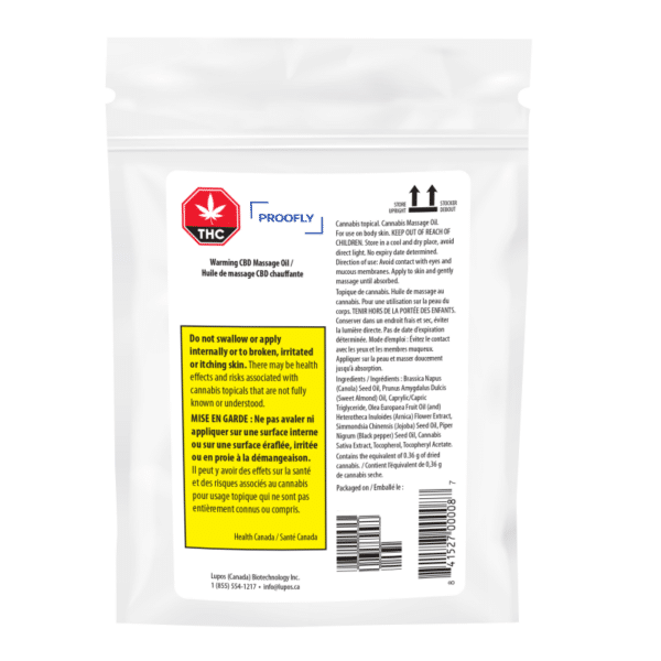 Warming CBD Massage Oil - Image 3