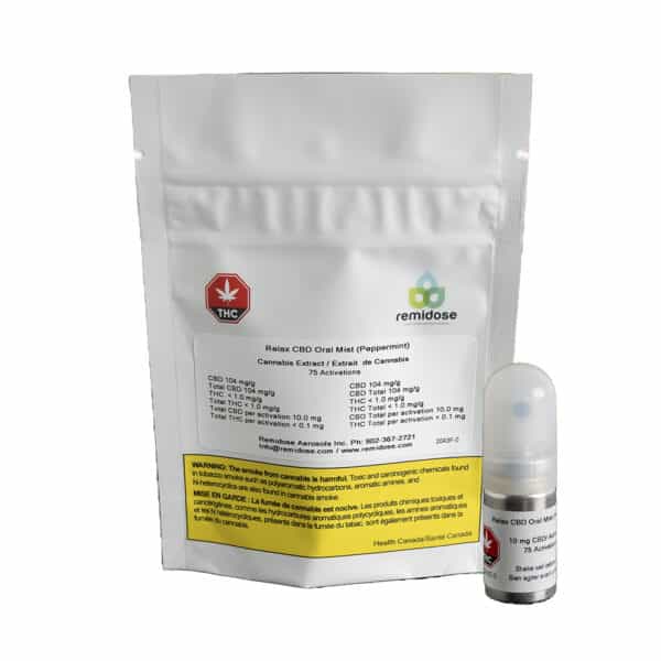 Relax CBD Spray Oral (Menthe Poivrée) - Image 2