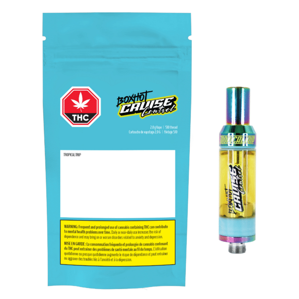 Tropical Trip THC:CBD 2.0g Vape Cart - Image 3